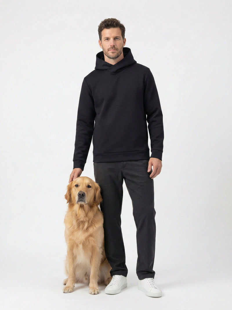 Constant Structured Hair-Resistant Hoodie