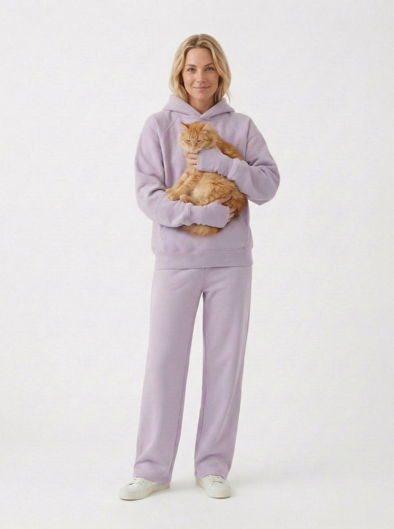 Immersive Raglan Hair-Resistant Hoodie